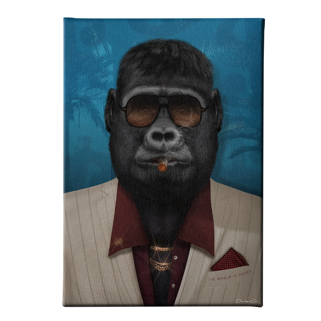 Tony Montana Ape Art