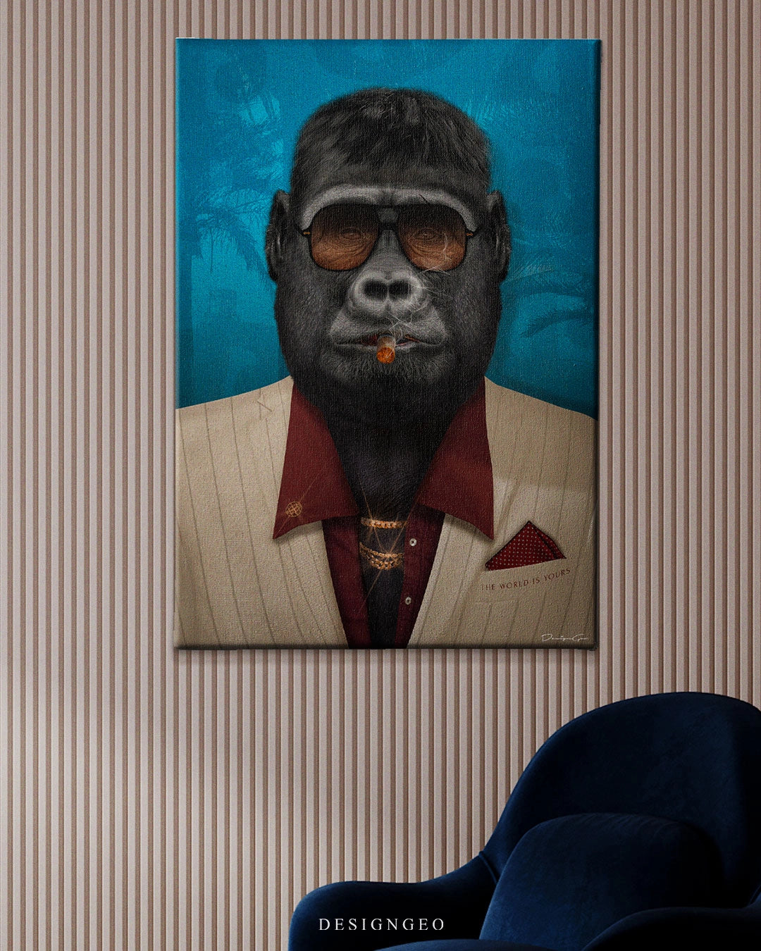 Tony Montana Ape Art