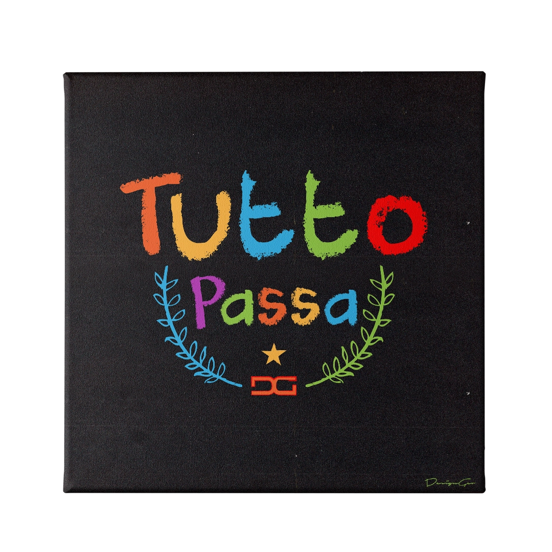 Tutto Passa Canvas Wall Art