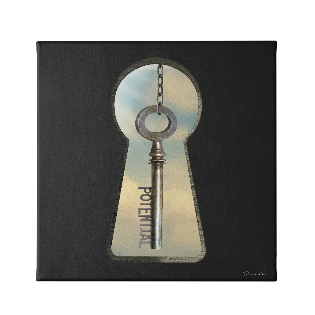 Unlock Your Potential Canvas Wall Art