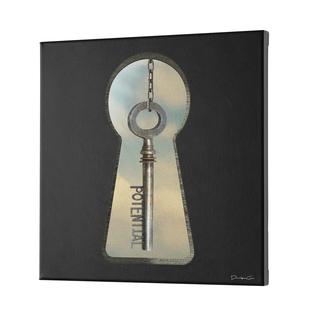 Unlock Your Potential Canvas Wall Art