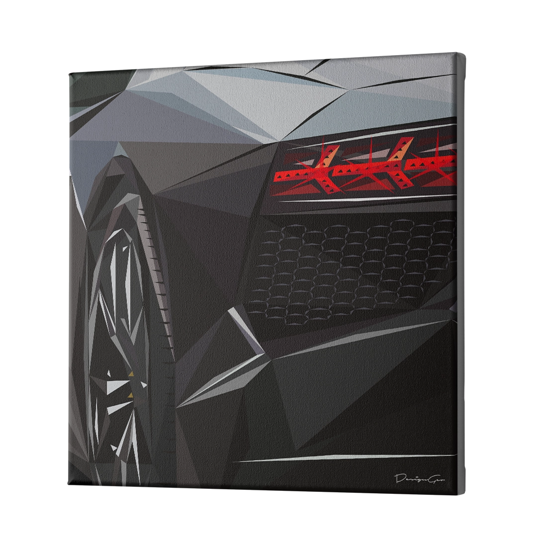Velvet Shadow Canvas Wall Art