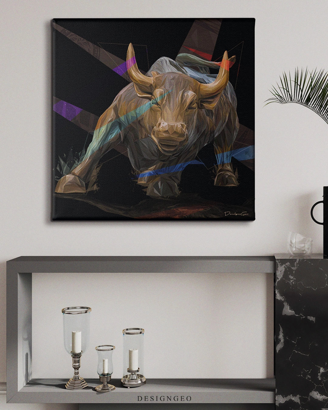 Wall Street Bull Art 